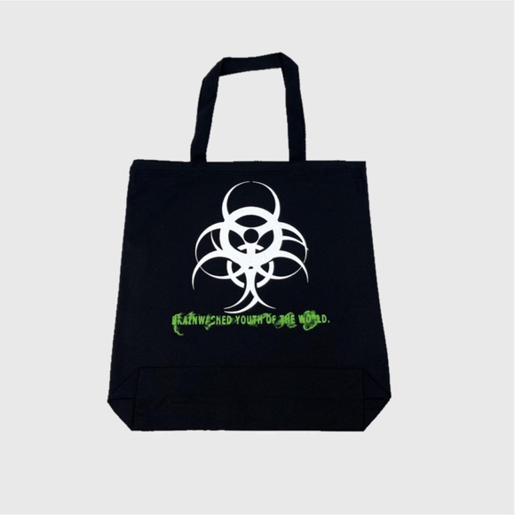 “Digital Desolation" 
 Desolation Poem Tote Bag - Picture 2 of 3
